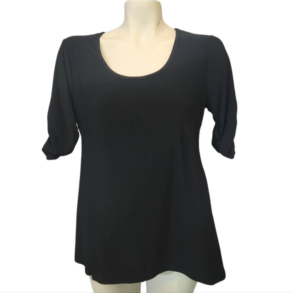 Cato's Elegant Black Blouses Size Small
